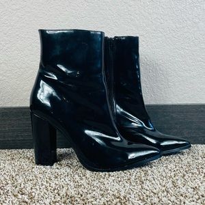Sleek Black Booties